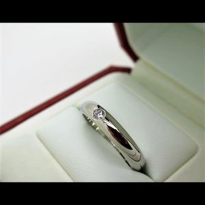 Cartier Platinum Diamond 3.5mm Band